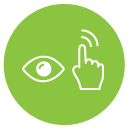 Visual learning icon